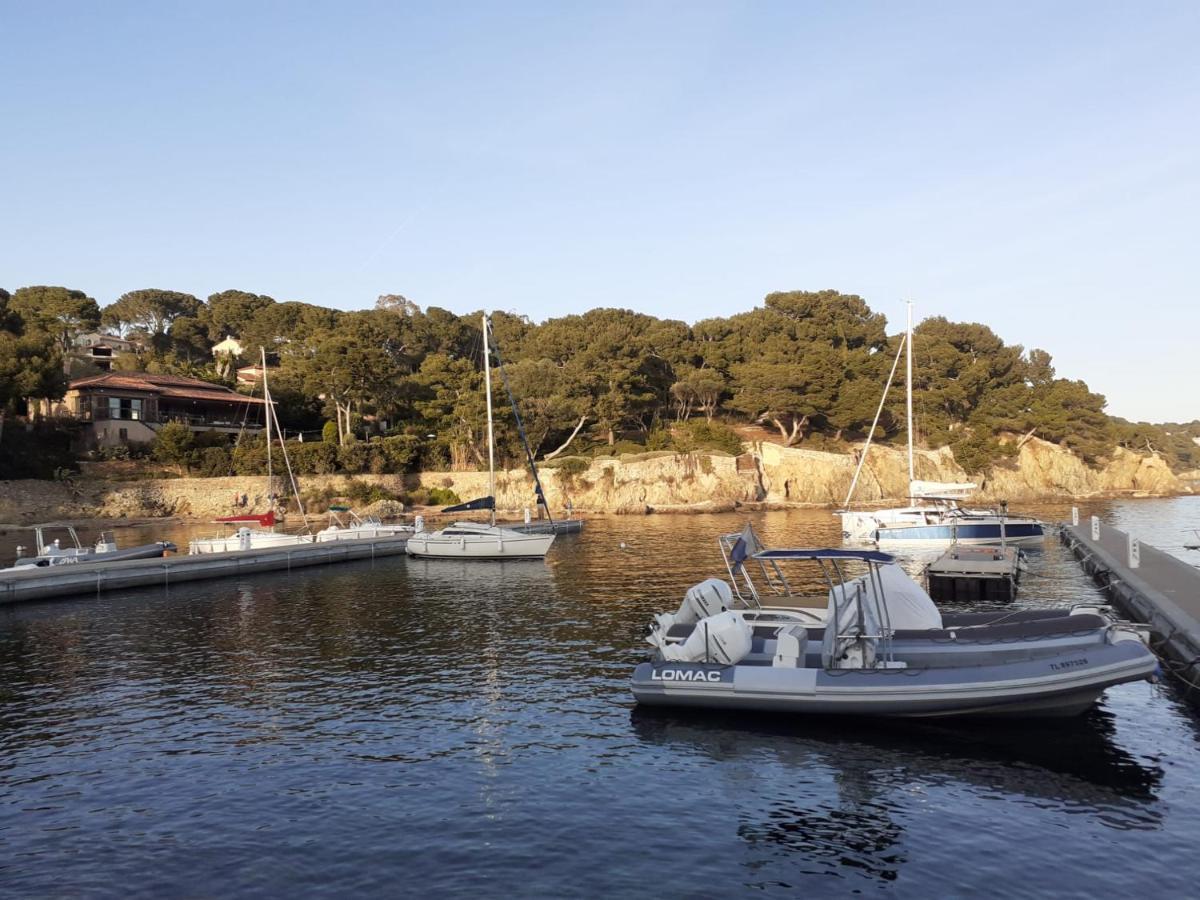 Villa Vue Mer Presqu'Ile De Giens Avec Piscine Ιέρ Εξωτερικό φωτογραφία